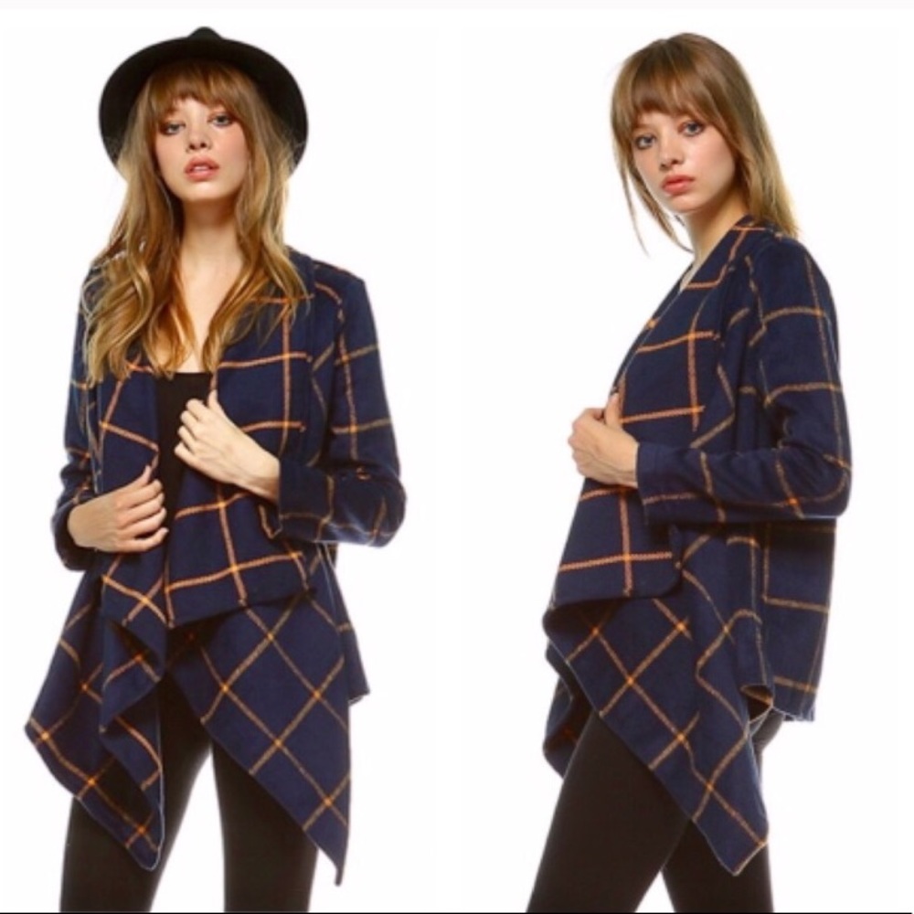 Plaid Jacket -NEW